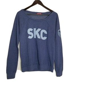 MITCHELL & NESS Kansas  Women's Sz Small Sporting Kansas City  Sweater